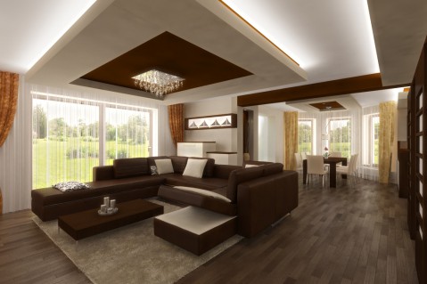 Obývací pokoj – Brown and Vanilla