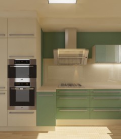 Kuchyň - White and Green