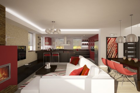 Obývací pokoj – Red